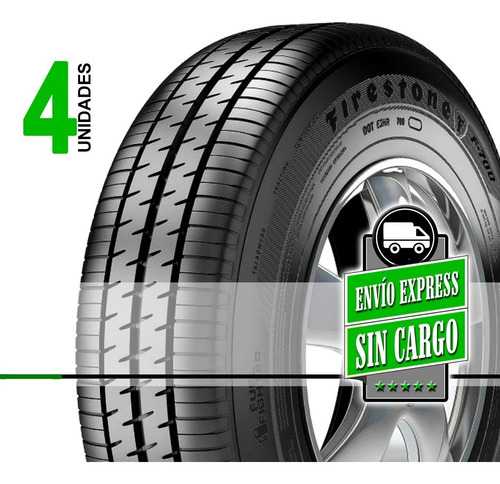 Combo 4u Neumático 185/70 R14 88t F700 Firestone Envio 0$