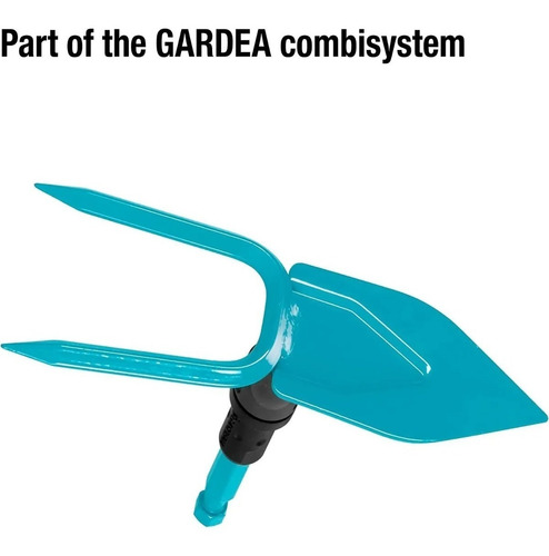 Azada Binadora Acero 2 Púas Combisystem Gardena 3215
