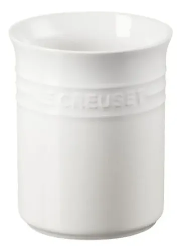 Porta Utensílios Clássico Cerâmica 1,1l  Le Creuset White Branco