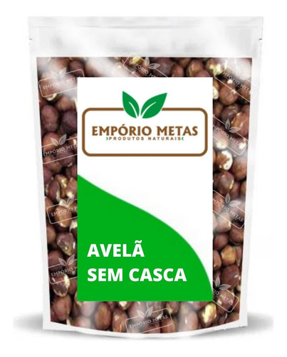 Avelã Crua Sem Casca 250g