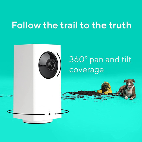 Wyze Cam Pan V2 360ã Cámara Para Mascotas 2.4ghz Plug...