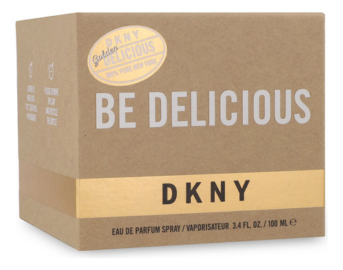 Dkny Be Delicious Golden 100ml Edp Spray - Dama