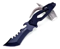 Comprar Cuchillo Caza Pro Defensa Combate 4 En 1 Navaja Puñal Acero