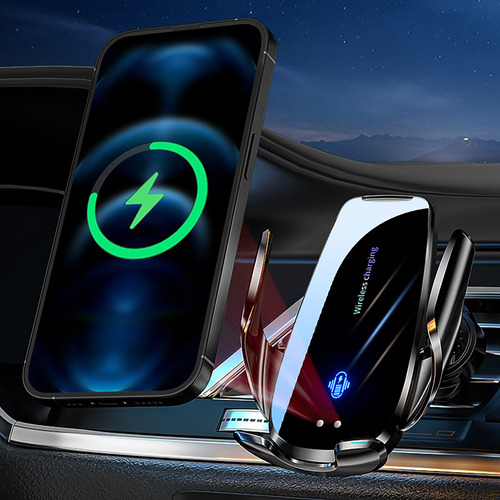 Cargador Inalámbrico Para Coche De Apertura Y Cierre Automát
