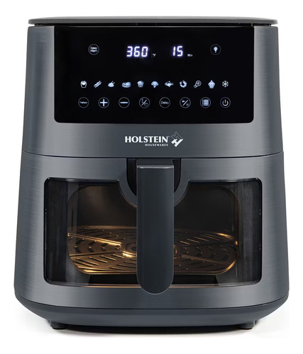 Freidora De Aire Grande Holstein Digital 7,2 Litros Airfryer