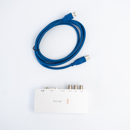 Black Magic Ultrastudio Sdi + Cable Captura Y Play Resolve