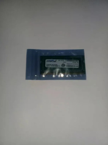 Imagen 6 de 6 de Memoria Ddr3 2gb Para Laptop Crucial Pc3-12800 1600mhz Nueva