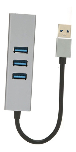 Hub Usb 4 Puerto Usb3.0 Ultiport Plug And Play 5gbps Alta