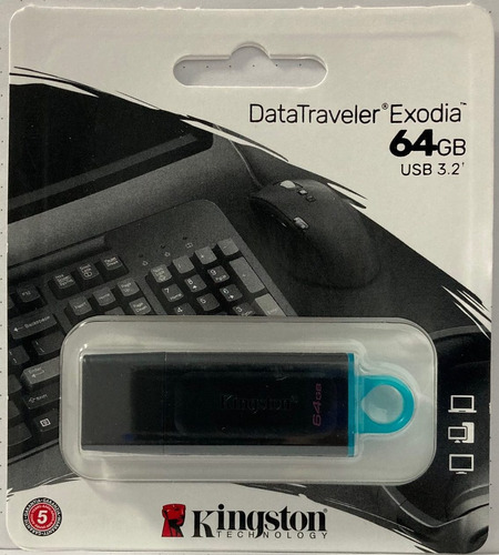 Pendrive  Kingston Exodia 64 Gb 