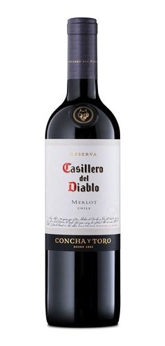 Vinho Chileno Casillero Del Diablo Merlot