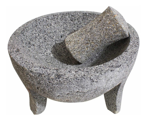 Molcajete Artesanal Piedra Volcánica