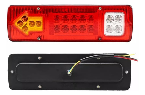 Foco Led Carro De Arrastre Enchufe Macho Hembra Conexion