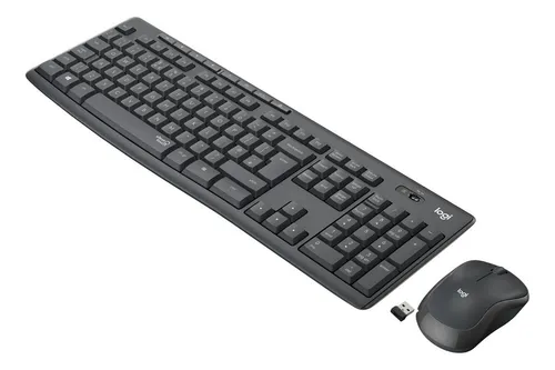 Teclado y mouse silencioso sale