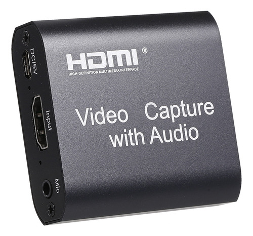 Juego De Audio Capture Card Capture Con Dos Entradas Usb 2.0