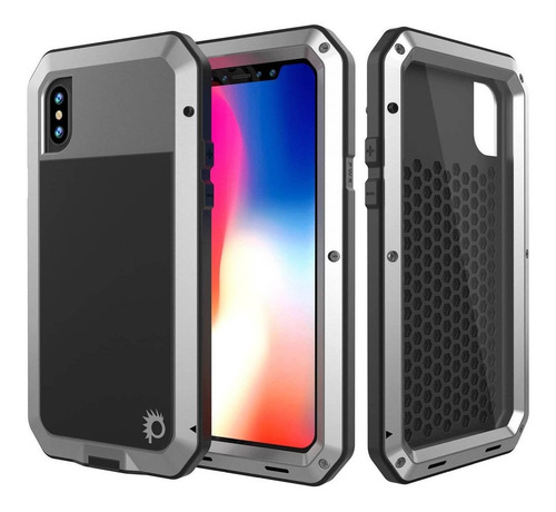 Imagen 1 de 6 de Carcasa Metal Punkcase, Carcasa Armadura Resistente Grado [a