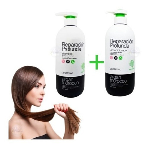 Kit Shampoo + Acondicionador Reparacion Profunda 800ml