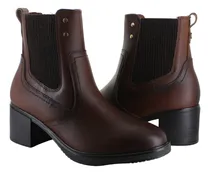 Comprar Flexi Botin Tacon Moda Casual Elegante Resorte Mujer 91110