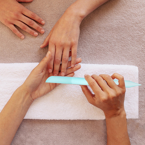 2 Limas De Uñas Portátiles Con Herramientas, Limas De Vidrio