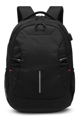 Vorago - Mochila Bp-402 Expandible P/laptop 15.6in Negra Usb