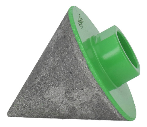 Broca De Fresado M14, Biselado, Color Verde, Base Simple De