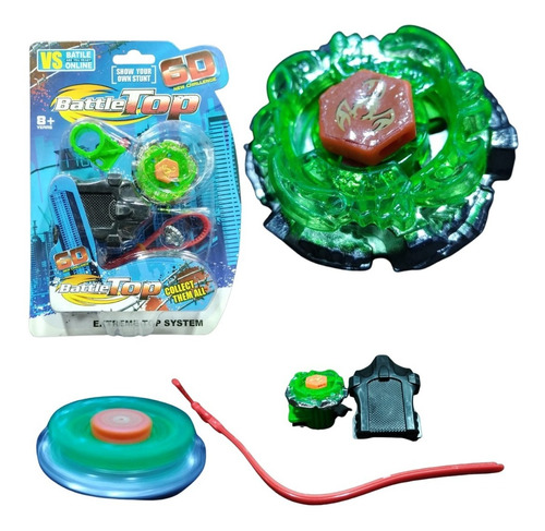 Trompo Lanzador Beyblade Metal Fusión Battle 2013-1 Mazugi