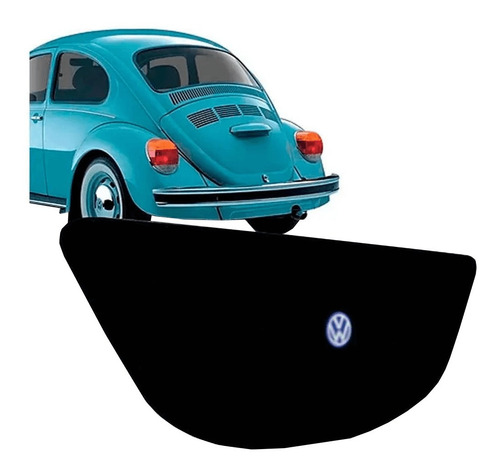 Tampao Porta Malas Fusca 59 A 96 Carpete Preto Bagagito Vw
