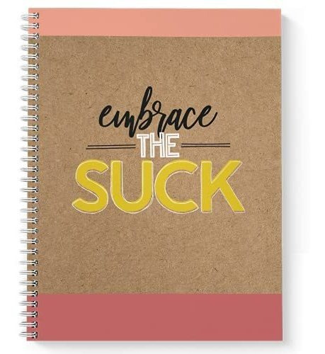 Cuaderno Espiral, Block N Cuaderno Humorístico Embrace The S