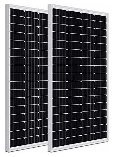 Weize Panel Solar Monocristalino De 200 Vatios Y 12 Voltios,