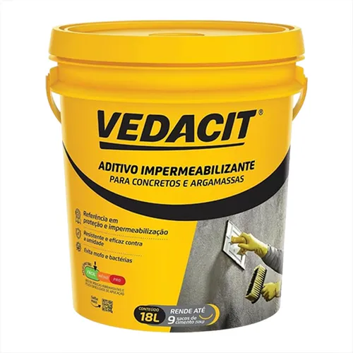comprar Vedacit Aditivo Impermeabilizante Para Argamassas