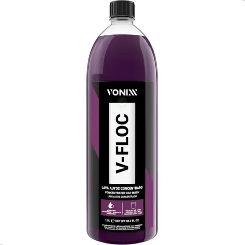 Shampoo Automotivo Neutro Concentrado V Floc Vonixx 1,5L