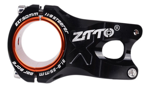 Tee Ztto Cnc Aluminio Negro C/adaptador / Mtbikecl