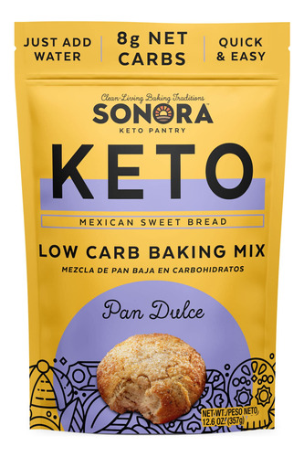 Sonora Pan Dulce Keto - Mezcla Para Hornear | Galletas Mexic