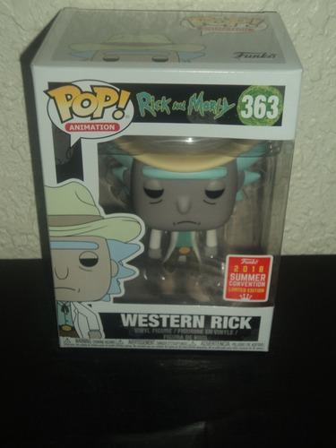 Funko Pop Rick And Morty Western Rick