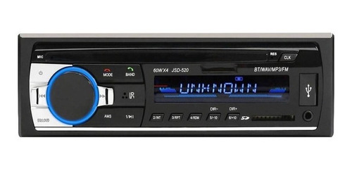 Imagen 3 de 3 de Estéreo para auto Macars JSD-520 con USB, bluetooth y lector de tarjeta SD