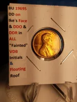 Comprar Cent Usa 1969s C\u002Ferrores D Acuñacion Vea Descripcion #315+