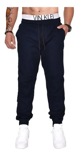 Pantal n Jogger Hombre Moda Casual Tela Premium 3pz