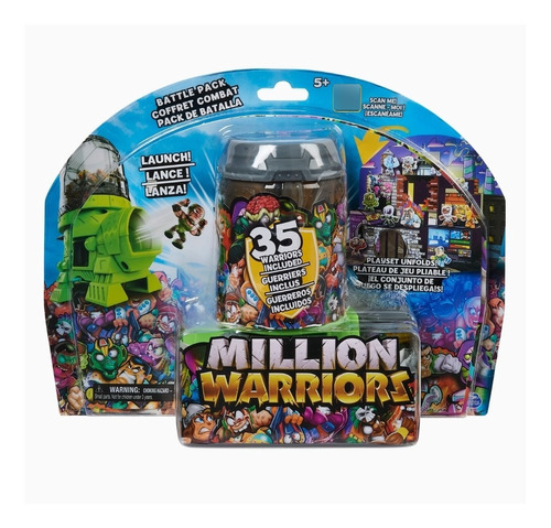 Million Warriors Paquete De Batalla Figuras Juguete Sorpresa