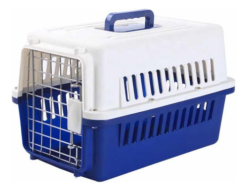 Jaula Transporte Para Mascotas - Caja Canil Perros/gatos M