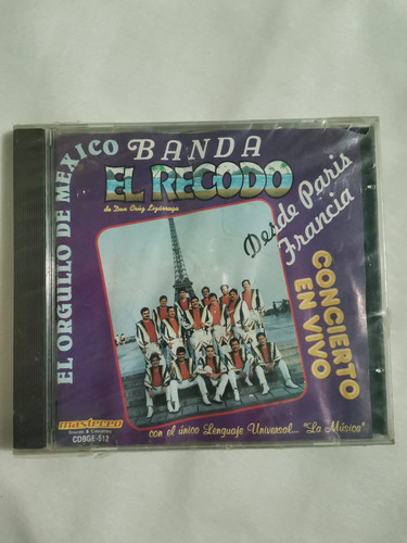 Banda El Recodo Concierto En Vivo Cd Original Nuevo Sellado 