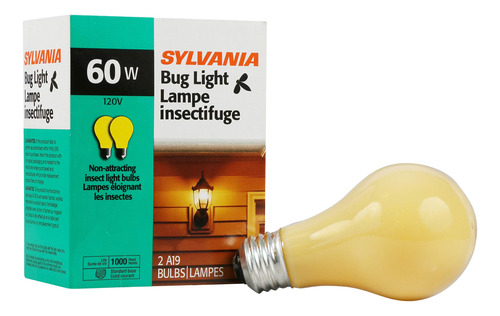 Sylvania  bombilla Incandescente Bug A19 60 vatio Base