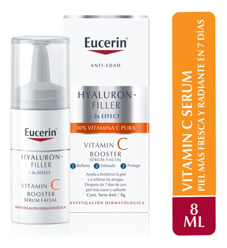 Booster Anti Edad Eucerin Hyaluron Filler Vitamina C 8ml