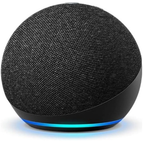 Alexa Echo Dot 4ta. Generación Reloj Negro