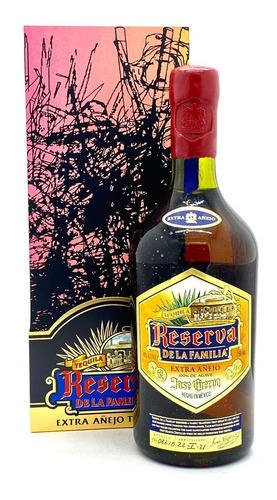Jose Cuervo Reserva De La Familia Cofre Madera Plaza Serrano