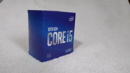 Caixa Para Processador Intel Core I5 10th Gen Completa