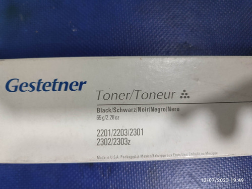 Toner Gestetner 2201 2203 2301 2302 2303 Caracas 