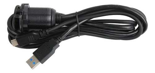 Cable Usb C 3.0 De Montaje Empotrado Tipo Vagón A Hembra, Re