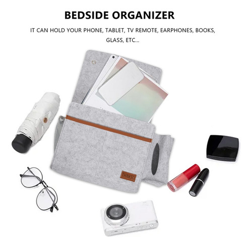Organizador De Mesilla De Noche, Bandeja De Almacenamiento D
