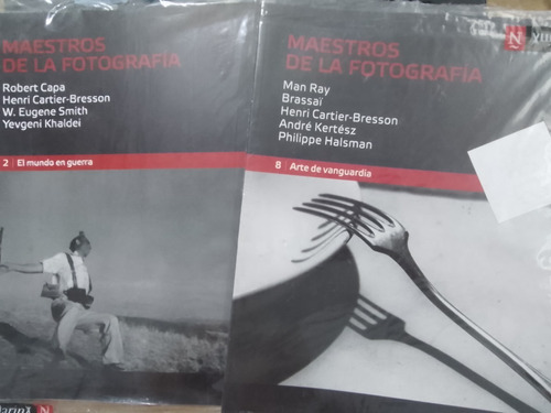 Lote 2 Libros Maestros De La Fotografía 2 Y 8 Clarín