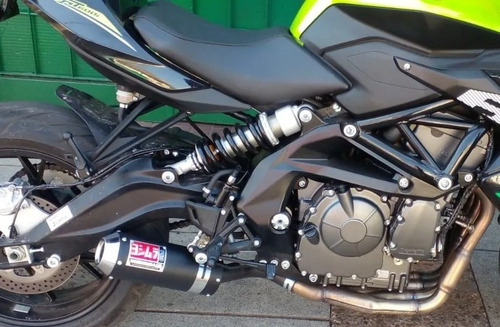 Escape Deportivo Simple Para Benelli Tnt 600 I Y Tnt 600 S Negro Anodizado