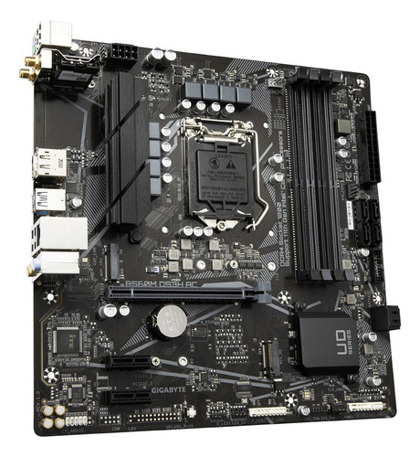 Motherboard Giga B560m Ds3h Ac Lga 1200 11va Wifi (outlet) Negro (Usado)
